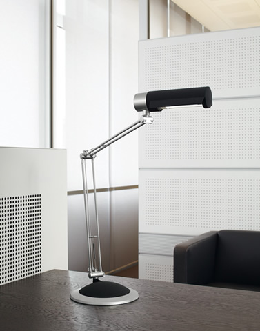 bureaulmap met spaarlamp