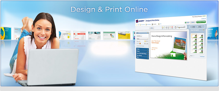 Avery Design Print Online