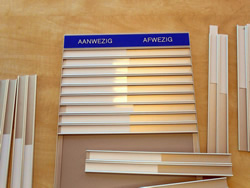 Magnetisch Aanwezigheidsbord