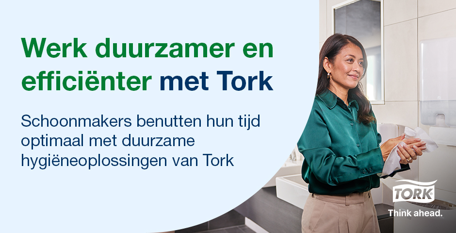 Tork duurzamer en efficienter