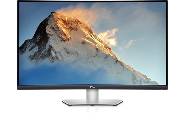 Dell S3221QS 32 Inch Curved 4K UHD FreeSync Monitor