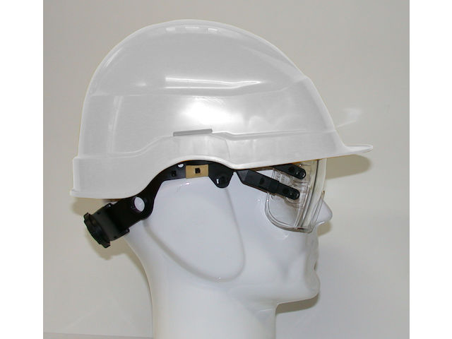 AUBOUEIX Schutzhelm IRIS2 Gelb mit Brille – 4-Punkt Kinnriemen, EN 39, 64,99 AUBOUEIX Schutzhelm IRIS2 Gelb mit Brille – 4-Punkt Kinnriemen, EN 39, 64,99
